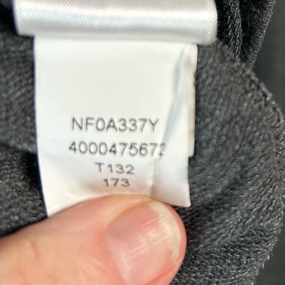 North Face Grey Henley Cozy Long Sleeve Crew Neck Women’s Size Medium Activewear - Picture 6 of 11